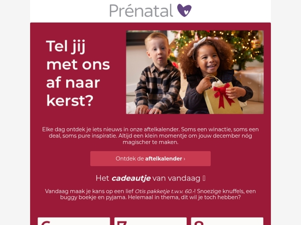 Het is zover: we zijn begonnen met aftellen naar kerst 🎄🎅
