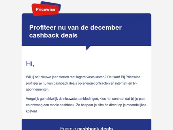 Profiteer van hoge cashback deals tot wel € 420