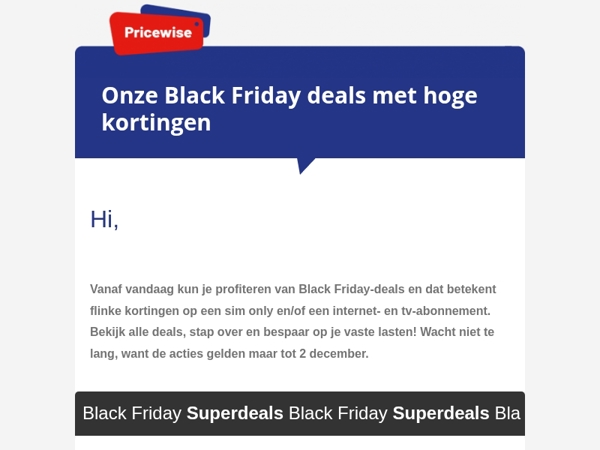 🖤 Nu tot € 150 cashback met Black Friday