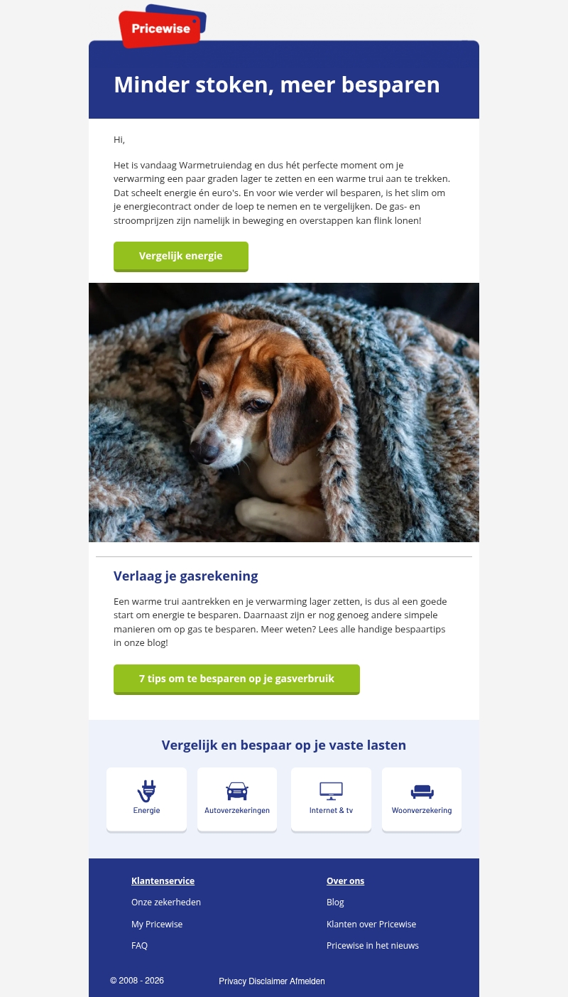 Vandaag is het Warmetruiendag 🧥 Vandaag is het Warmetruiendag 🧥