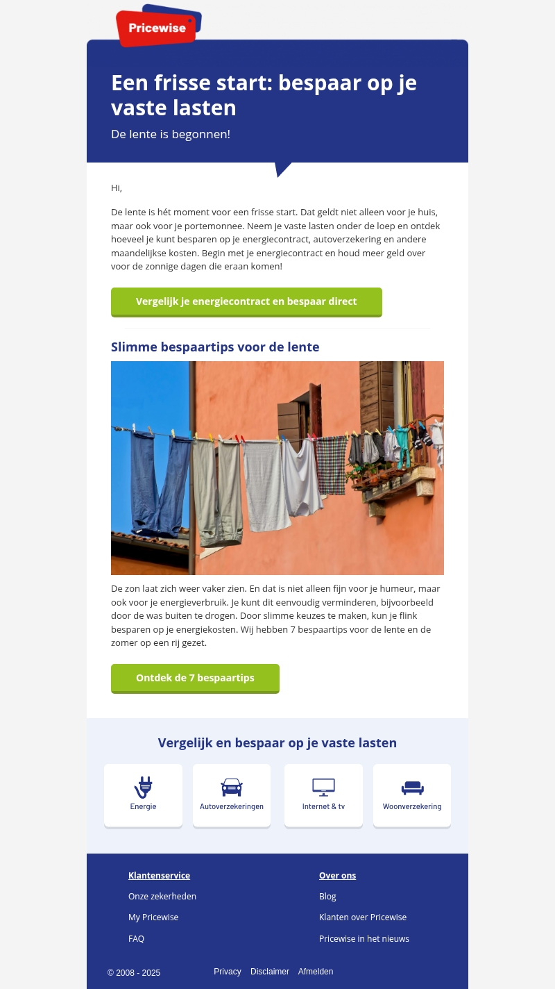 Haal de bezem door je vaste lasten Haal de bezem door je vaste lasten