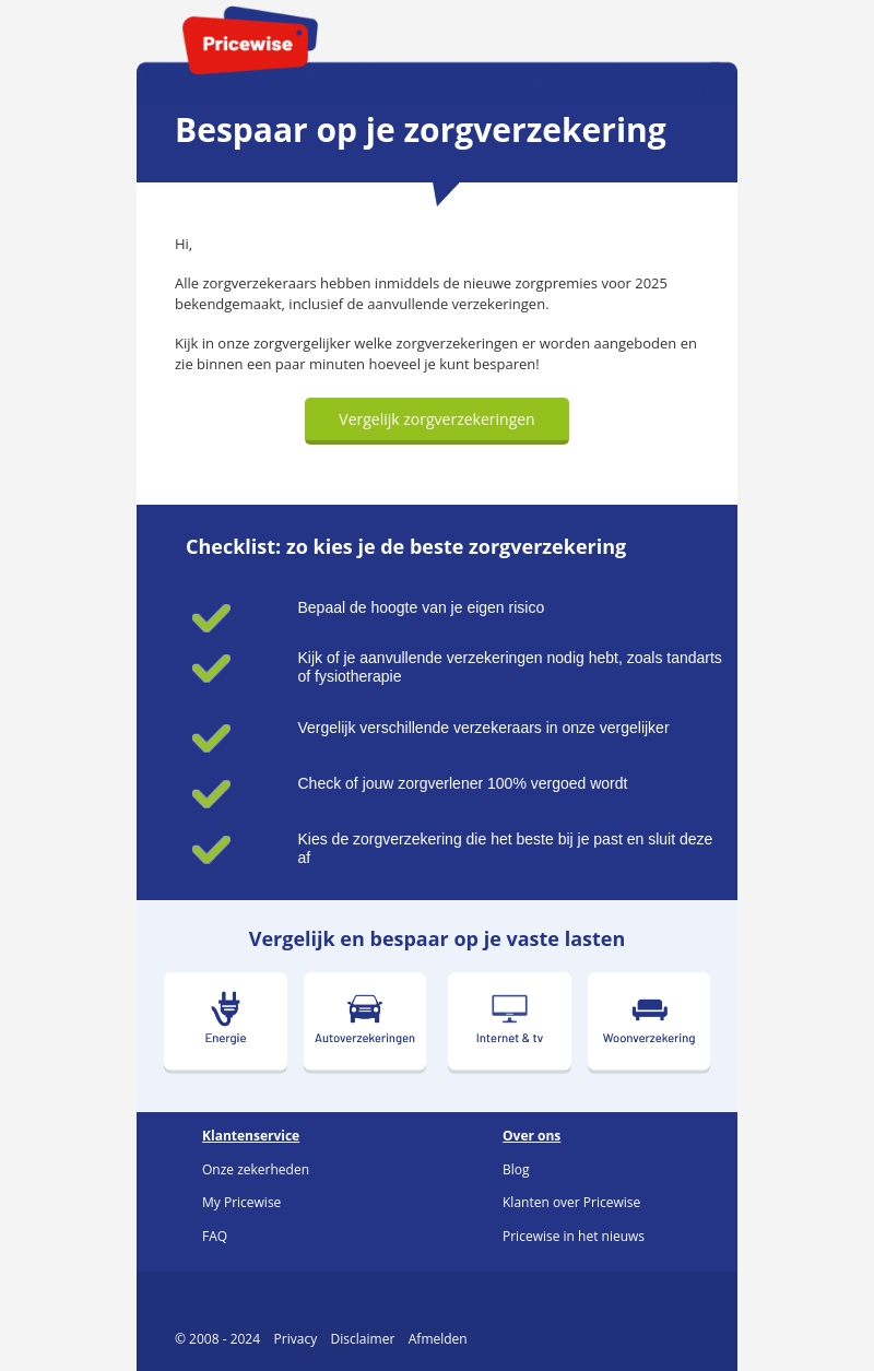 Nieuwe zorgpremies 2025 bekend 🏥 Nieuwe zorgpremies 2025 bekend 🏥