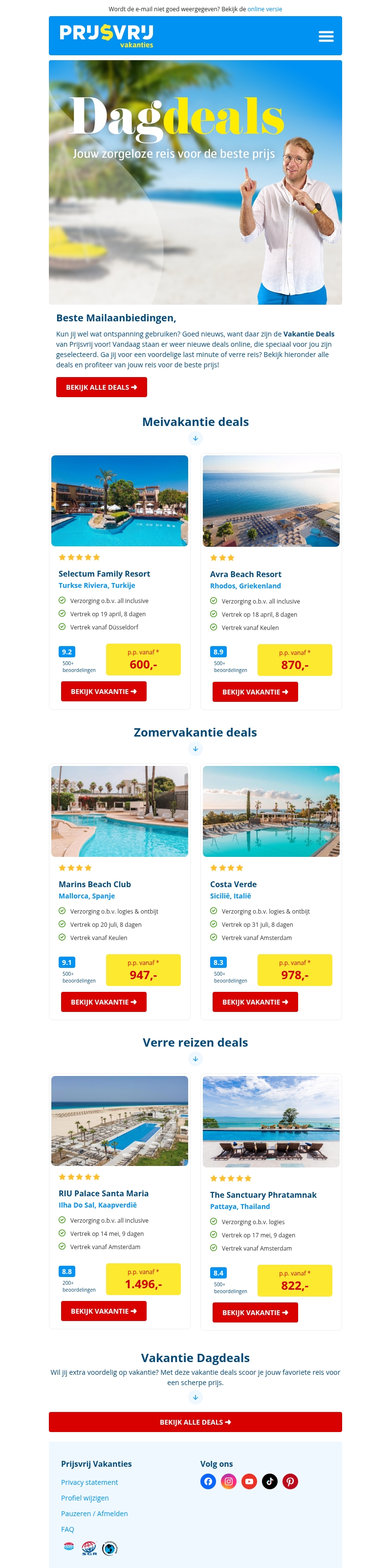 Nieuwe dag, nieuwe deals 🤑 Nieuwe dag, nieuwe deals 🤑