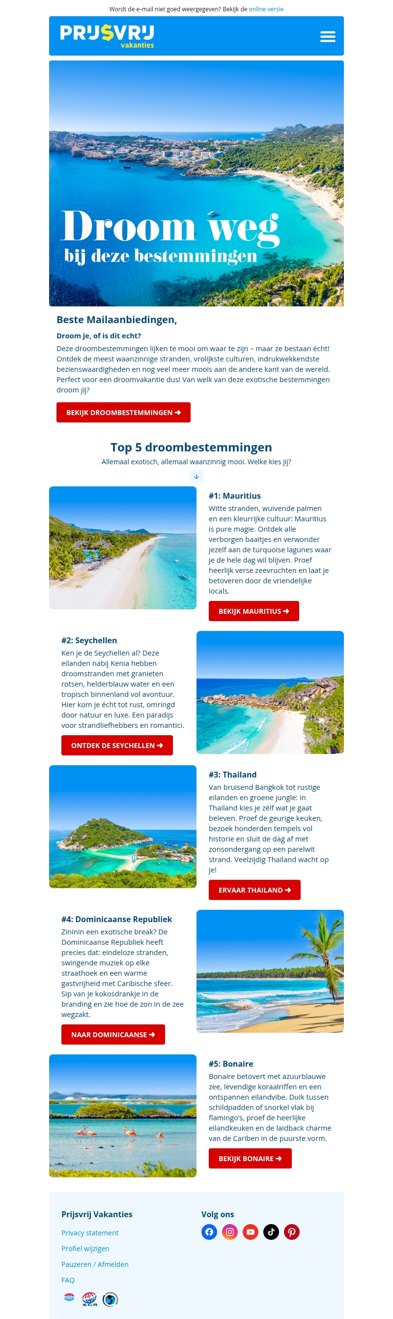 Wauw… deze droombestemmingen wil je zien! 🤩 Wauw… deze droombestemmingen wil je zien! 🤩
