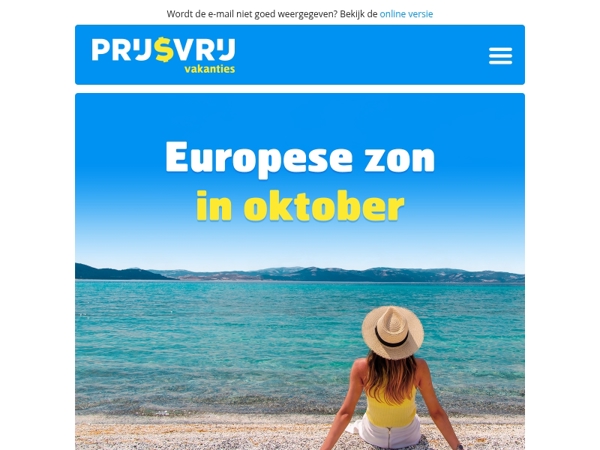 De laatste zonnestralen in Europa meepakken?