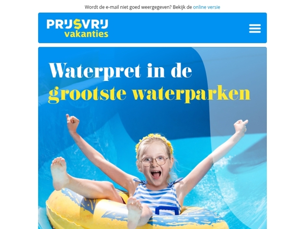 Plons 💦 Waterpret in de grootste waterparken!