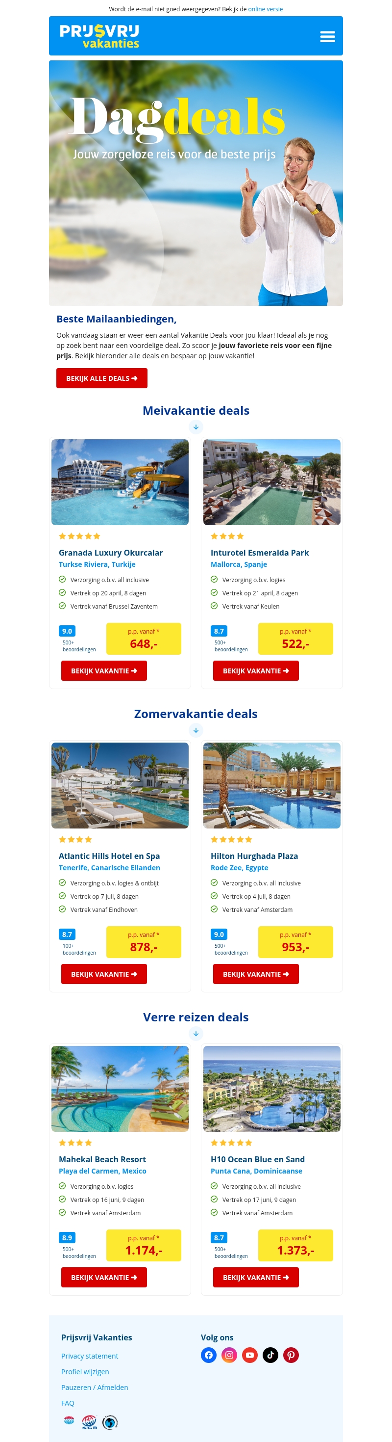 Wil jij binnenkort op zonvakantie? ☀️ Wil jij binnenkort op zonvakantie? ☀️