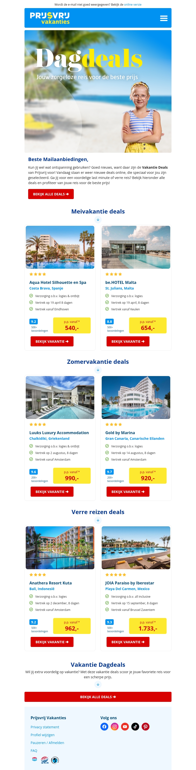 Nieuwe dag, nieuwe deals 🤑 Nieuwe dag, nieuwe deals 🤑