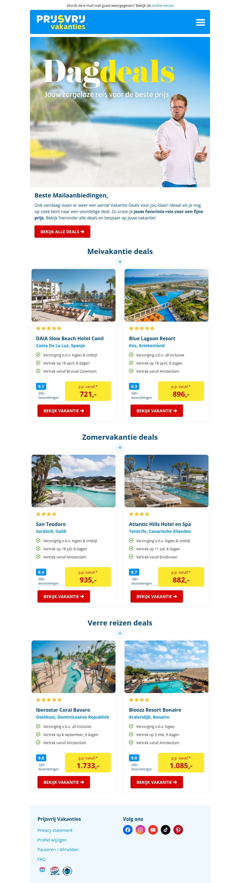 Wil jij binnenkort op zonvakantie? ☀️ Wil jij binnenkort op zonvakantie? ☀️