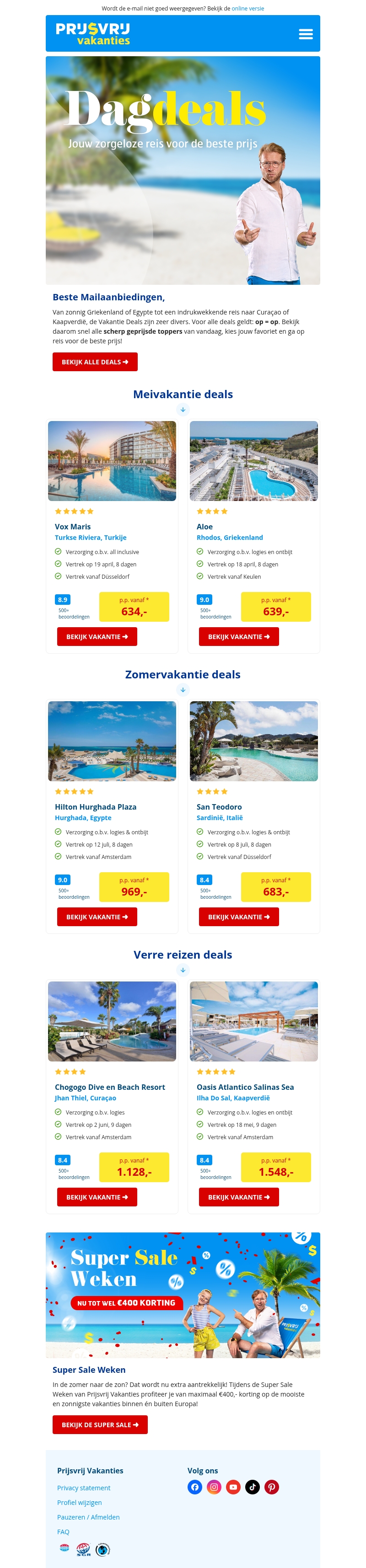 6 reisjes voor leuke prijsjes ☀️ 6 reisjes voor leuke prijsjes ☀️