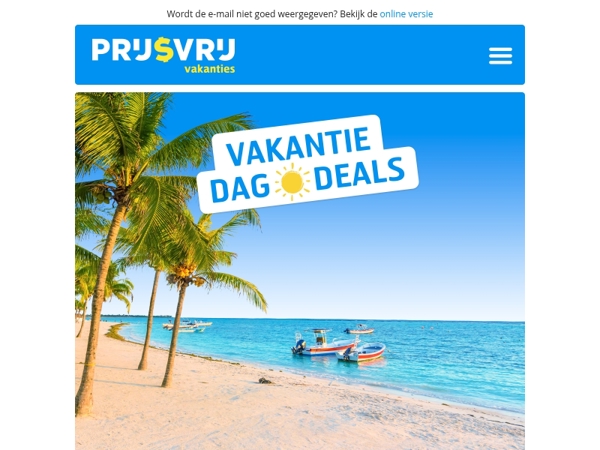 Wil jij binnenkort op zonvakantie? ☀️