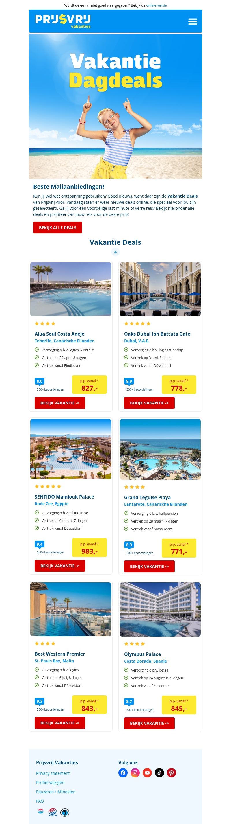 Nieuwe dag, nieuwe deals 🤑 Nieuwe dag, nieuwe deals 🤑