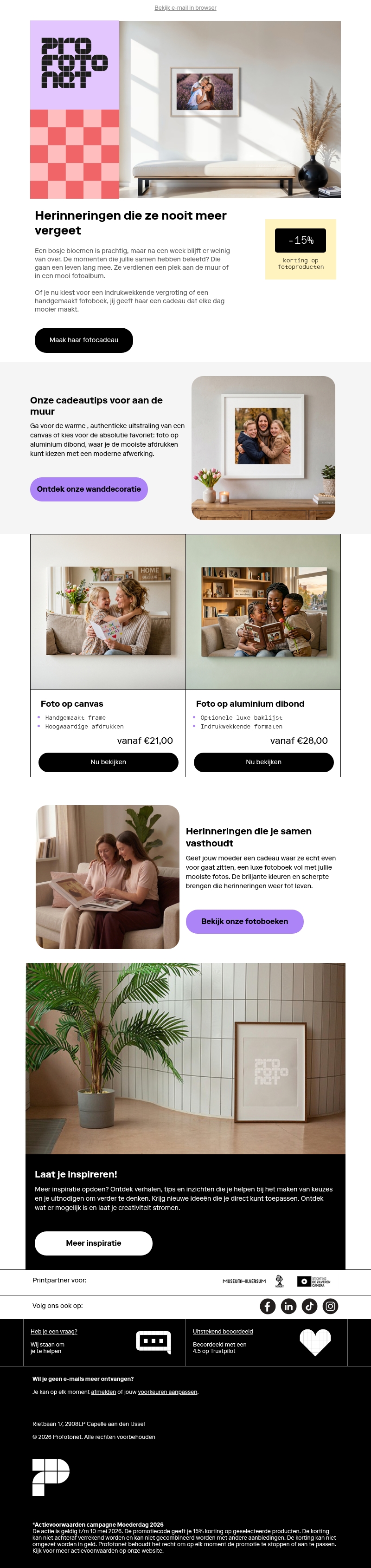 Nog even... verras jouw moeder met haar mooiste herinneringen! Nog even... verras jouw moeder met haar mooiste herinneringen!