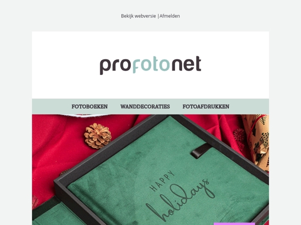 Maak december extra persoonlijk met een blijvende herinnering!