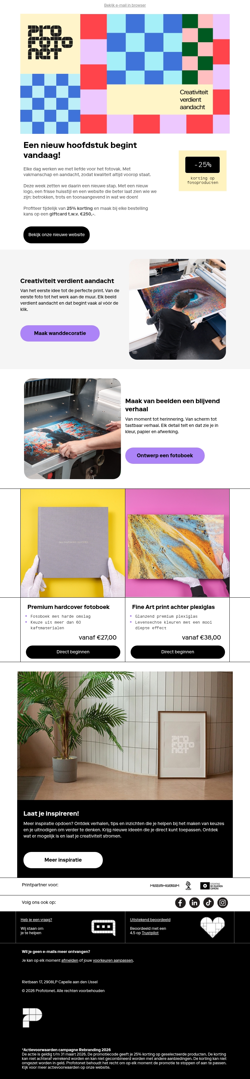 We zijn live! Ontdek het nieuwe Profotonet. We zijn live! Ontdek het nieuwe Profotonet.