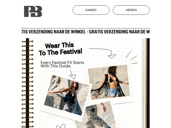De TRENDS in festivallooks 🧐