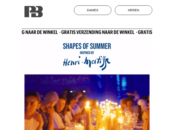 Geïnspireerd door Matisse 🐚 Zomerse vormen