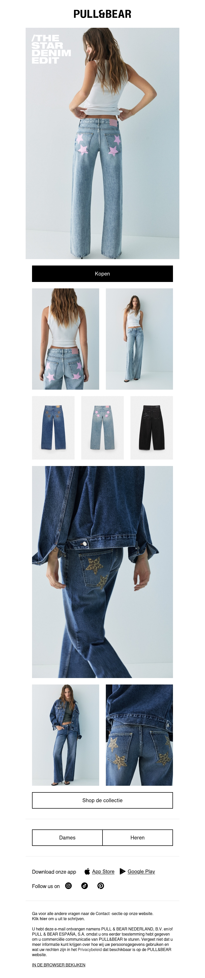 MOST WANTED: Jeans met sterren MOST WANTED: Jeans met sterren
