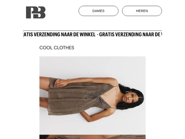 En jij? Met deze BRUINE JURK? YES.