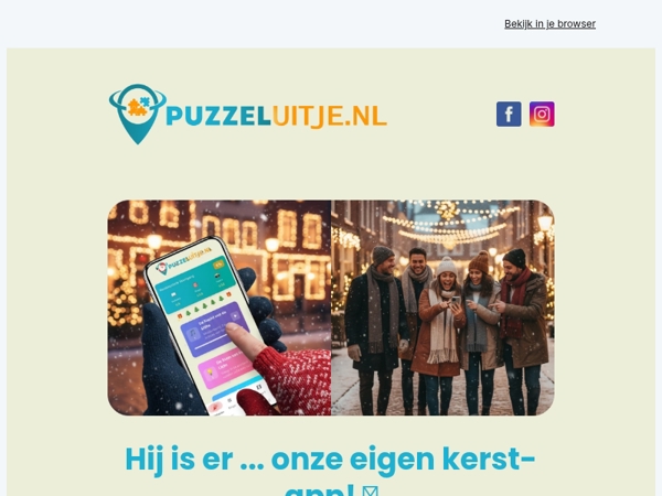 🌟Hij is er: onze eigen kerst-app!🎄