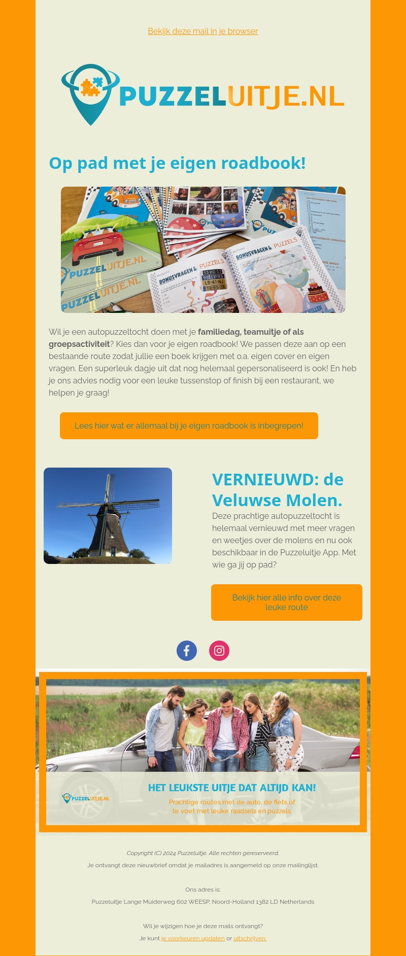 Op pad met je eigen roadbook! π Op pad met je eigen roadbook! π