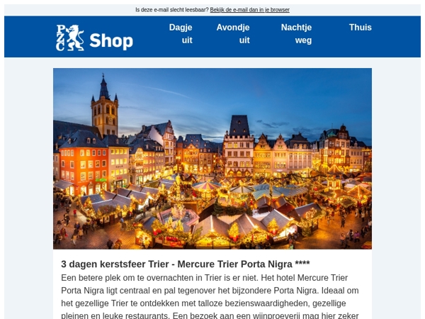 Bezoek de mooiste kerstmarkten van Europa