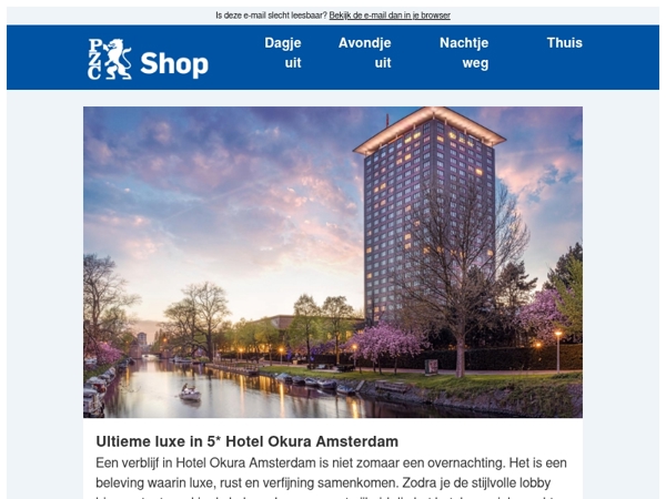 Geniet van ultieme luxe bij Hotel Okura in Amsterdam