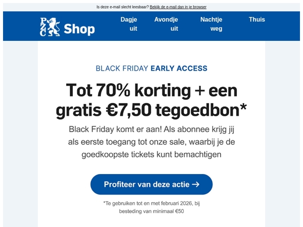 Black Friday komt eraan
