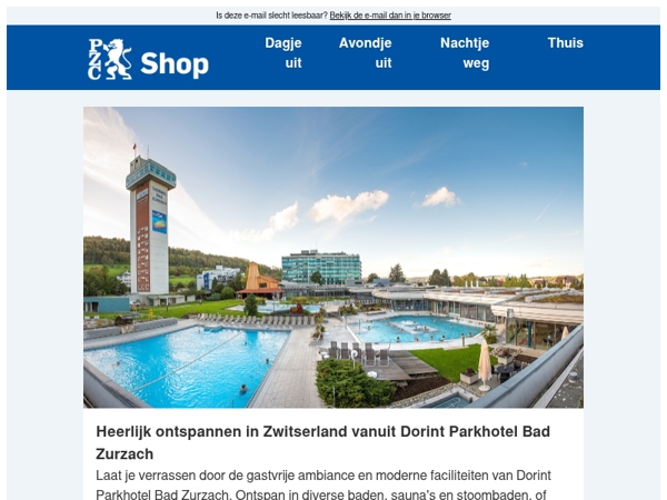 Ga heerlijk ontspannen in Zwitserland