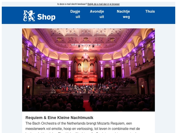 Ervaar Mozarts laatste meesterwerk