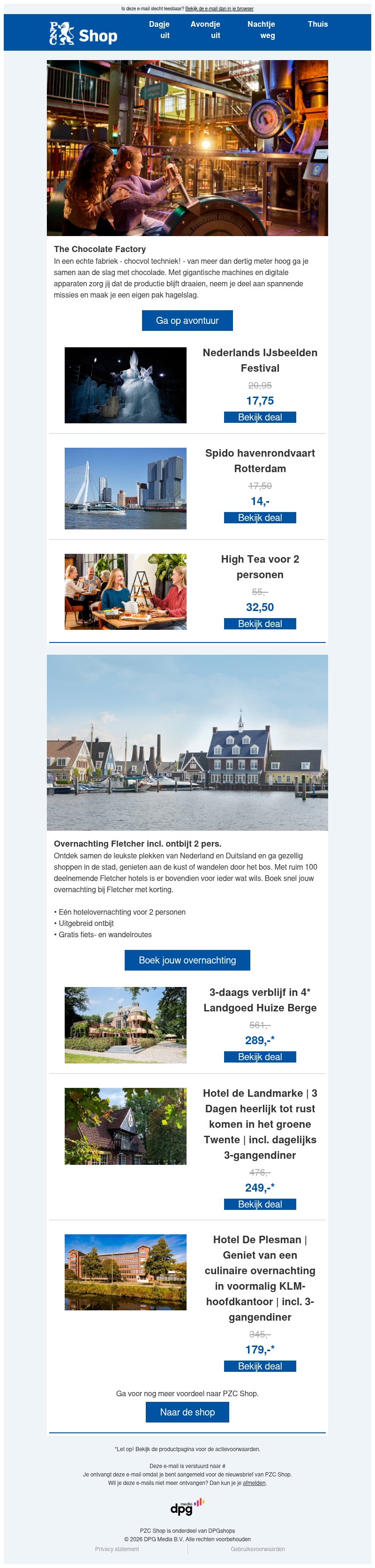 Beleef een dag chocvol techniek Beleef een dag chocvol techniek
