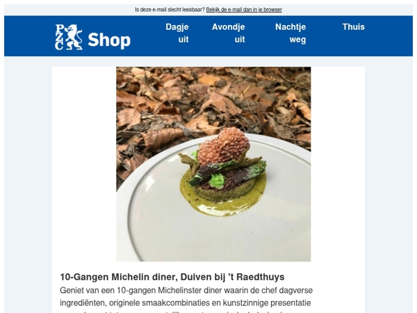 Dineer in stijl op diverse locaties in Nederland