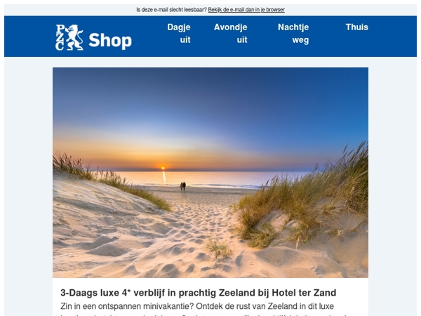 Geniet van een ontspannen minivakantie in Zeeland