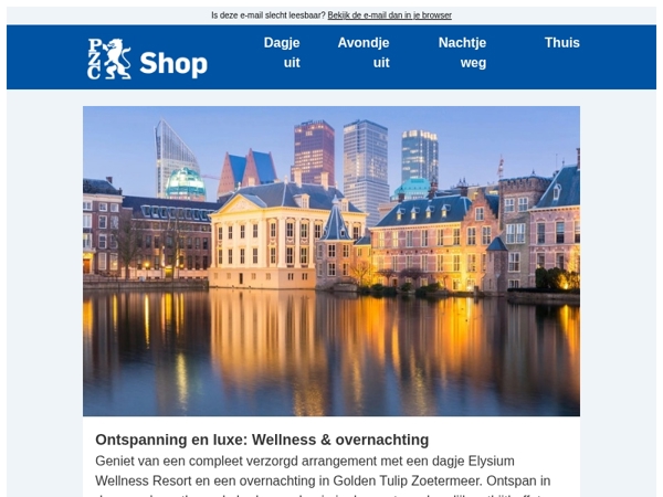 Nu extra voordelig: luxe wellness & overnachting