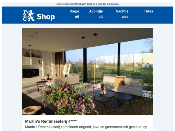 Luxe en gastronomisch genieten op een unieke locatie