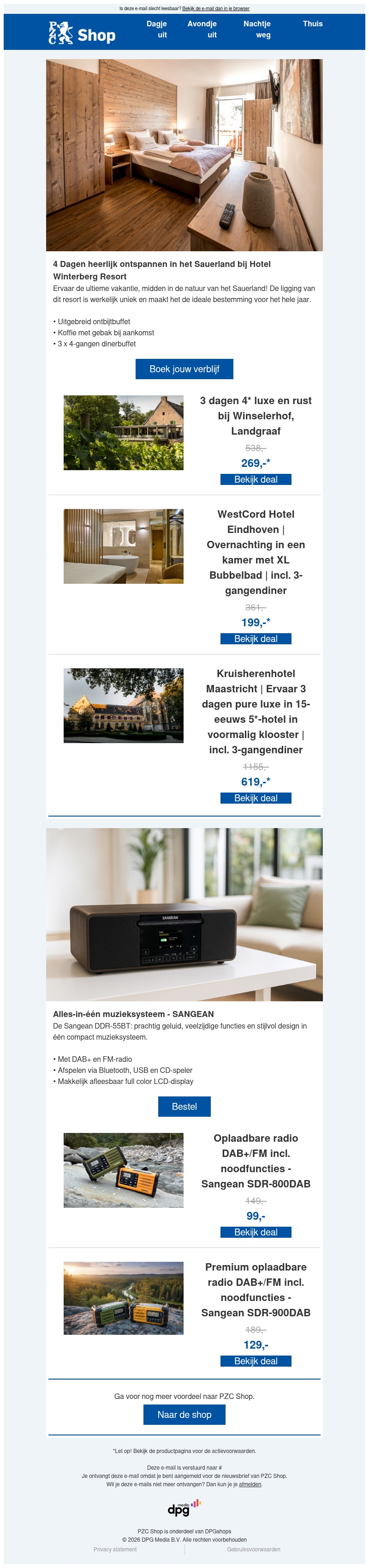 Ervaar de ultieme vakantie, midden in de natuur Ervaar de ultieme vakantie, midden in de natuur