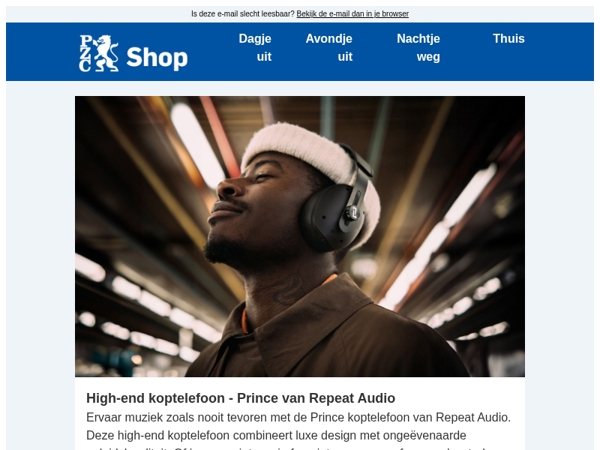 Ervaar muziek zoals nooit tevoren