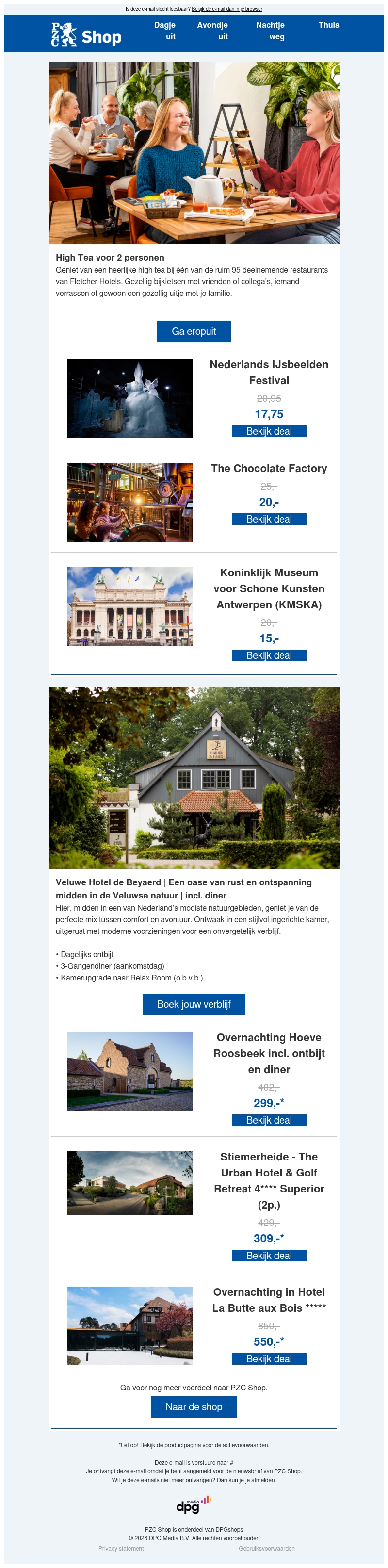 Geniet van een heerlijk high tea Geniet van een heerlijk high tea