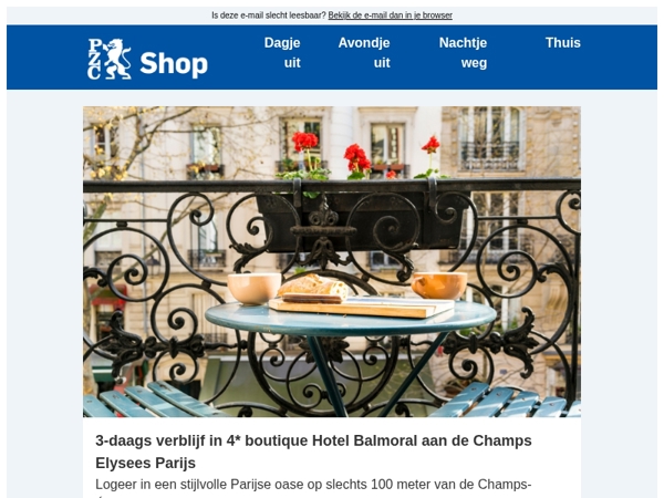 Ontdek Parijs met onze speciale deals