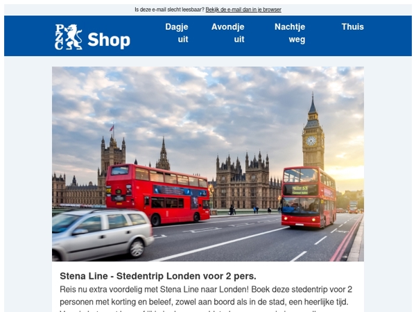 Reis extra voordelig naar Londen