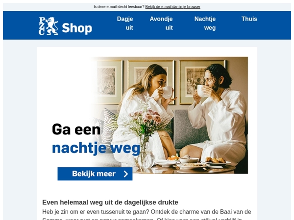 Van kasteeltuinen tot reizen, nu met korting
