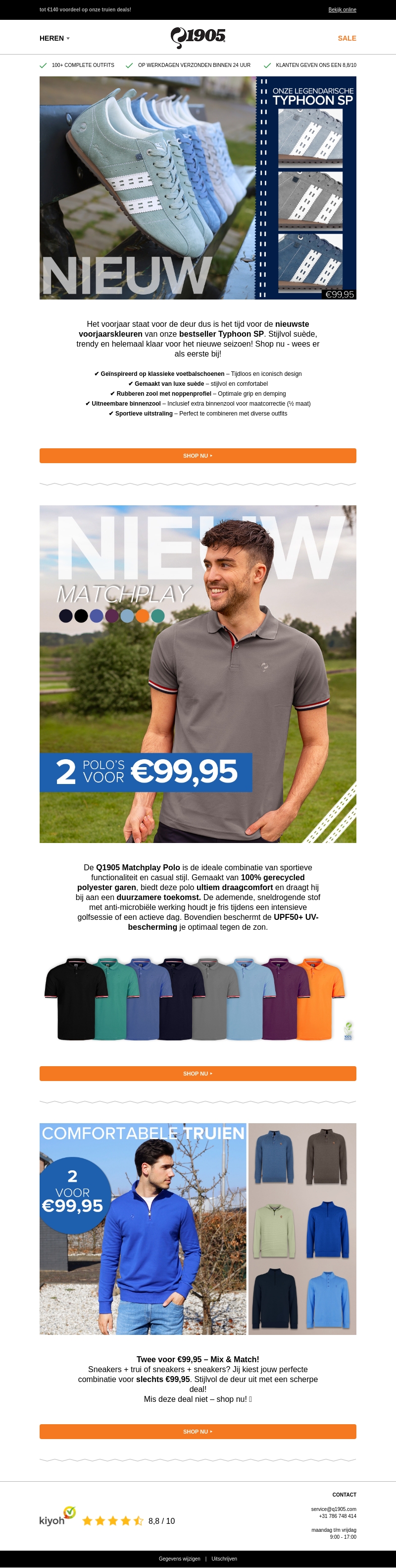 SHOP NU - Onze nieuwe voorjaarskleuren Typhoon Sp! SHOP NU - Onze nieuwe voorjaarskleuren Typhoon Sp!