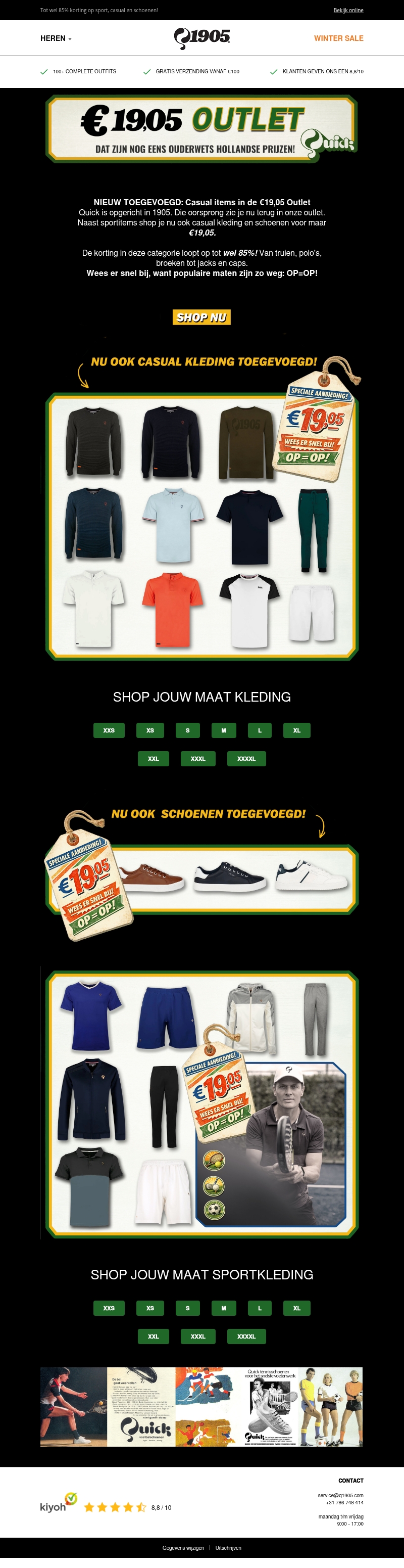 Alles voor €19,05 - casual items toegevoegd! Alles voor €19,05 - casual items toegevoegd!