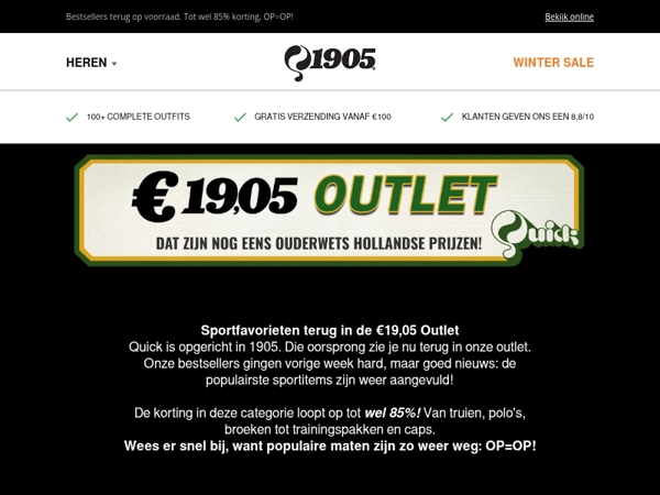 Alles voor €19,05 – sportitems aangevuld!