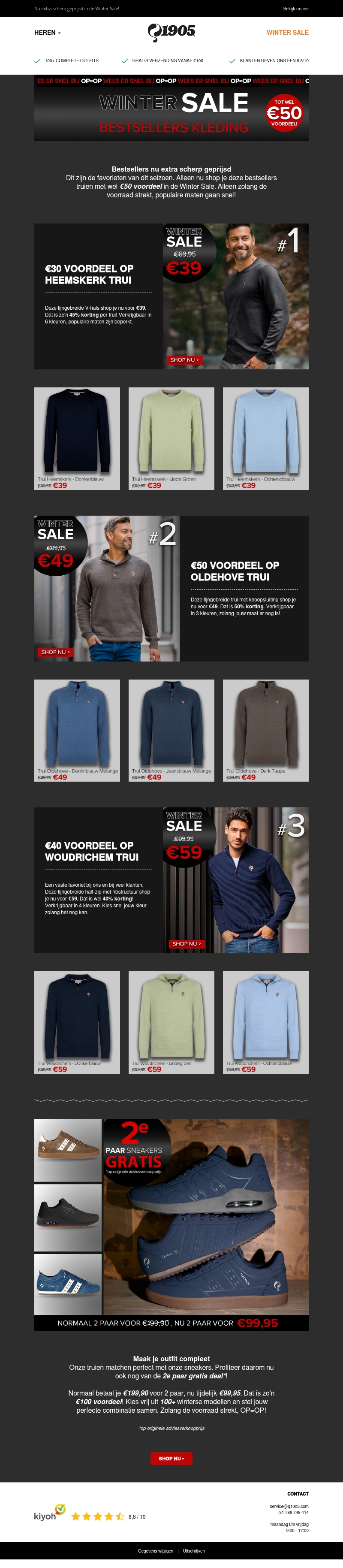 Tot €50 voordeel op onze bestsellers! Tot €50 voordeel op onze bestsellers!