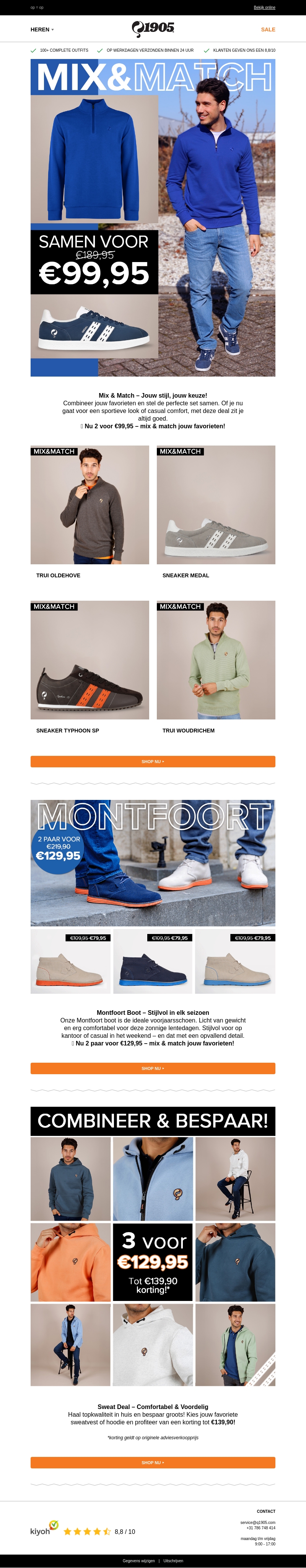 Kies, Mix & Bespaar: Tot 50% Korting, 2 voor €99,95!🔥 Kies, Mix & Bespaar: Tot 50% Korting, 2 voor €99,95!🔥