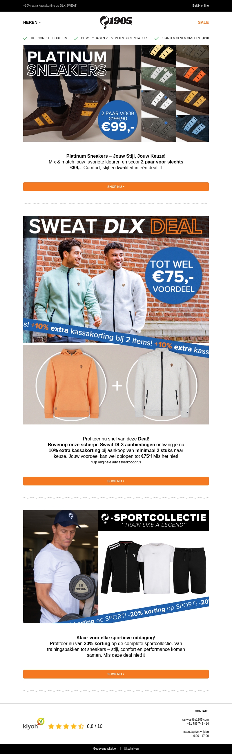 Laatste kans - 50% korting op Platinum sneakers! Laatste kans - 50% korting op Platinum sneakers!