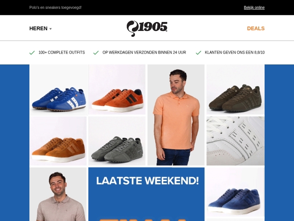 Laatste weekend: Tot 80% Korting op zomerse artikelen!