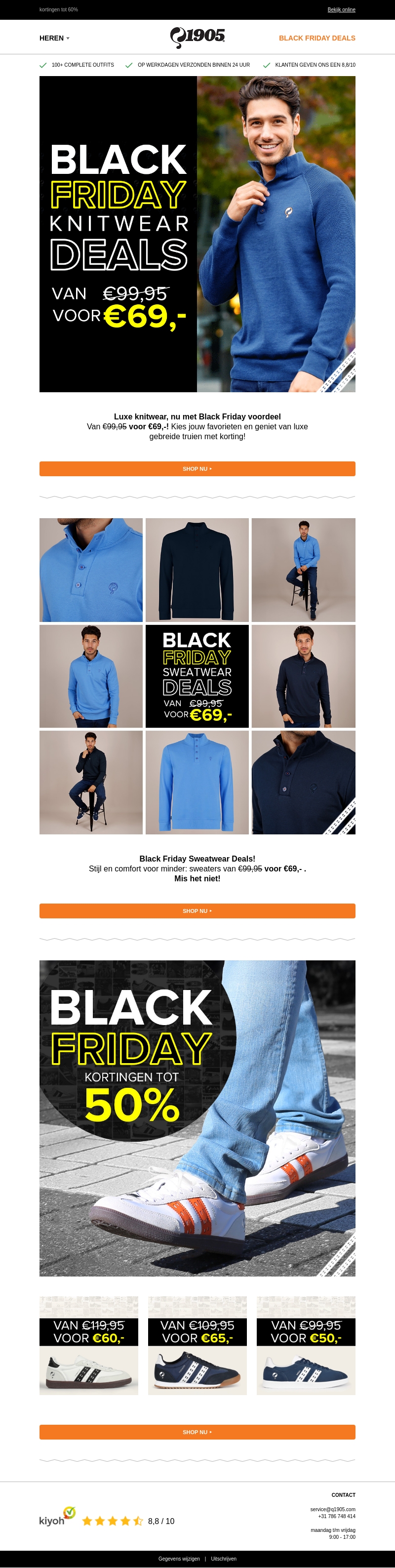 Black Friday deals in volle gang: Pak je voordeel nu! Black Friday deals in volle gang: Pak je voordeel nu!