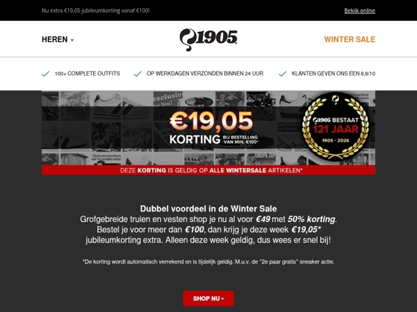 Winter Sale ❄️ 50% korting op warme truien en boots!